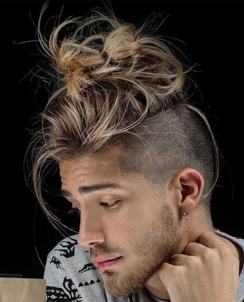 Low Bun-Top 15 Man Bun Hairstyles for Trendsetting Men