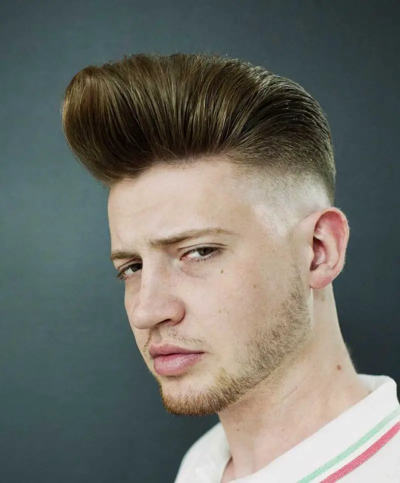 30 Pompadour Haircut Ideas For Modern Men + Styling Guide