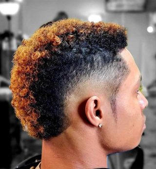 20+ Modern Burst Fade Mohawk Haircuts For Men - Men's Hairstyle Tips