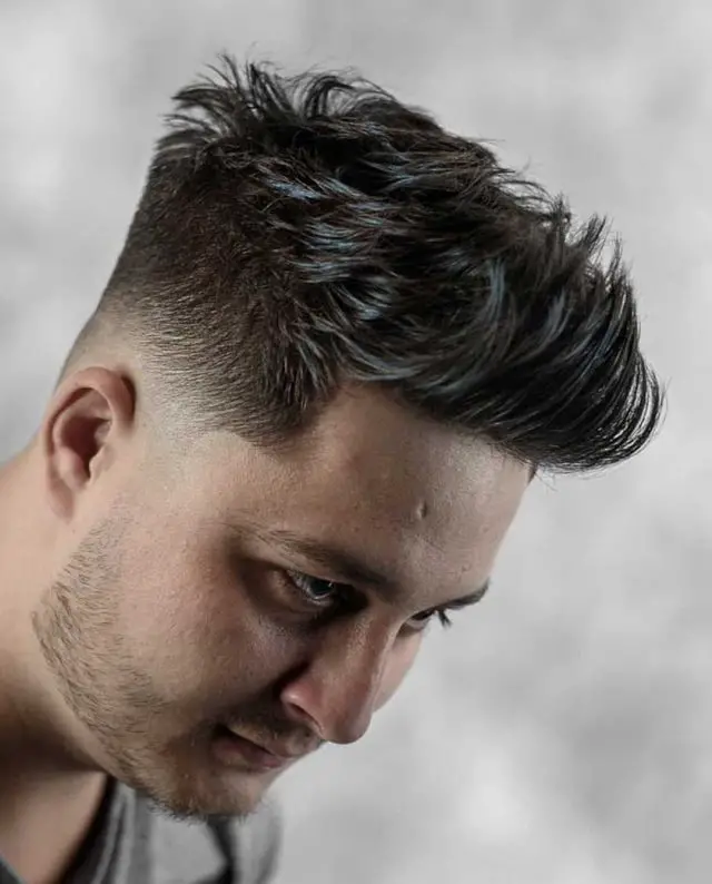 quiff hairstyle male