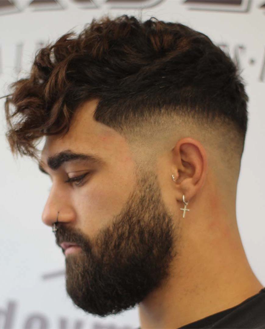 Angular Fringe And Drop Fade