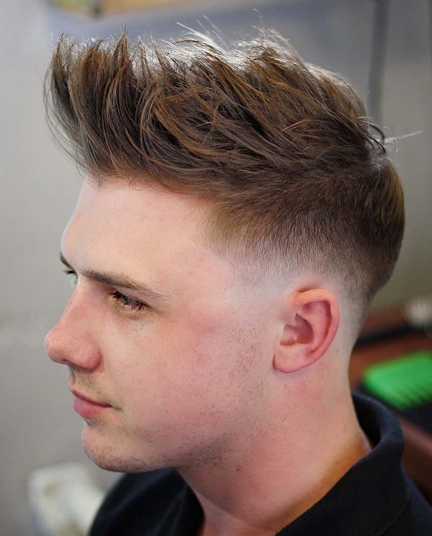 Mid Fade Quiff