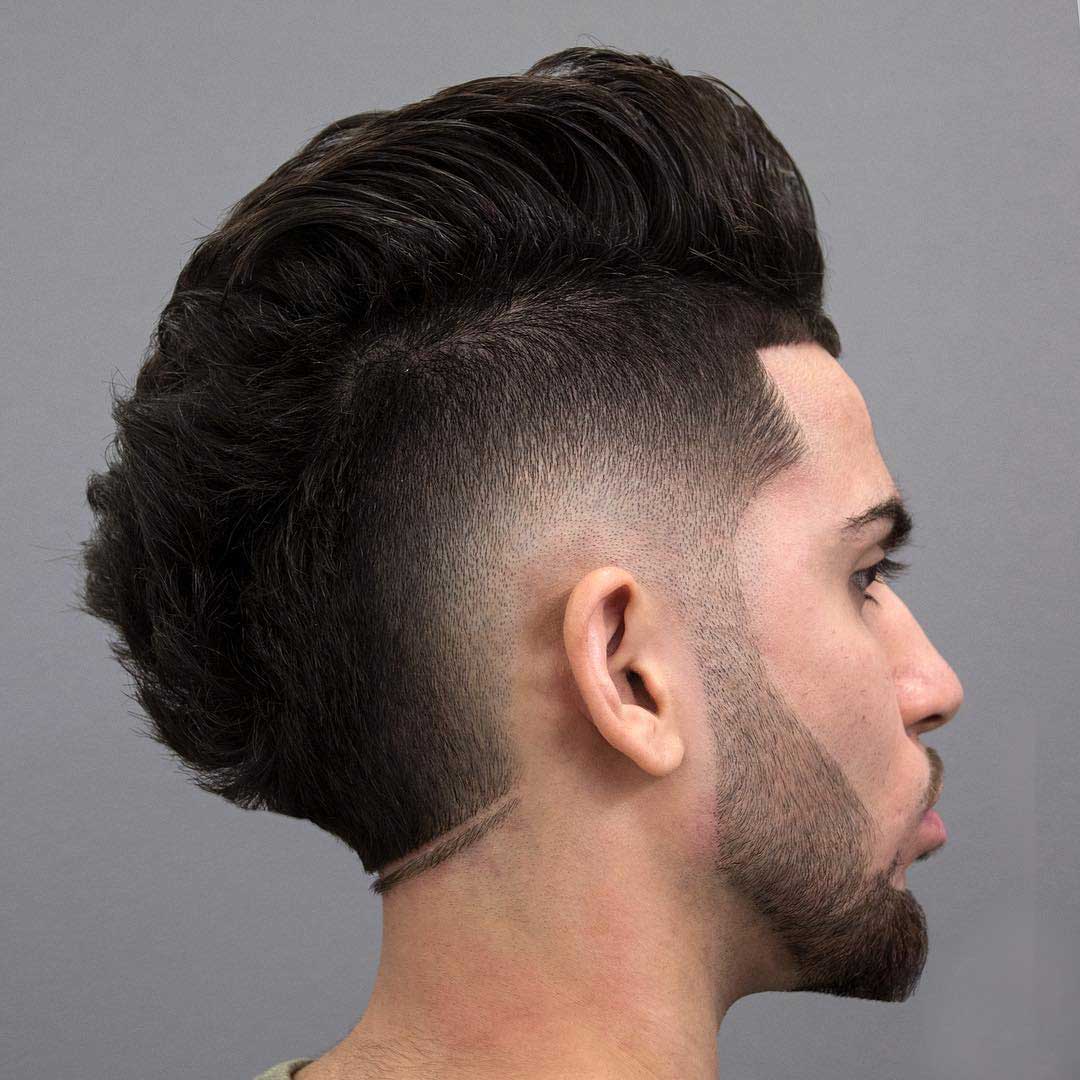 what is a burst fade haircut