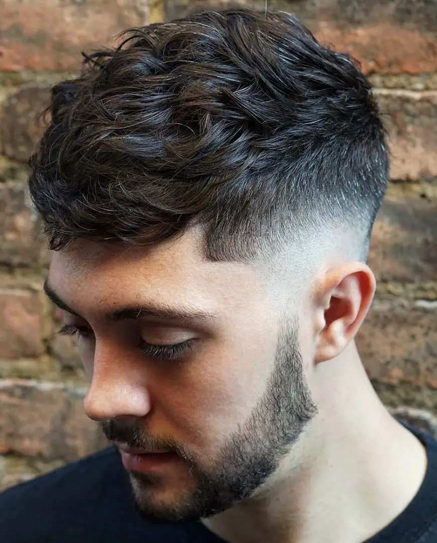 Textured Hair with Skin Fade