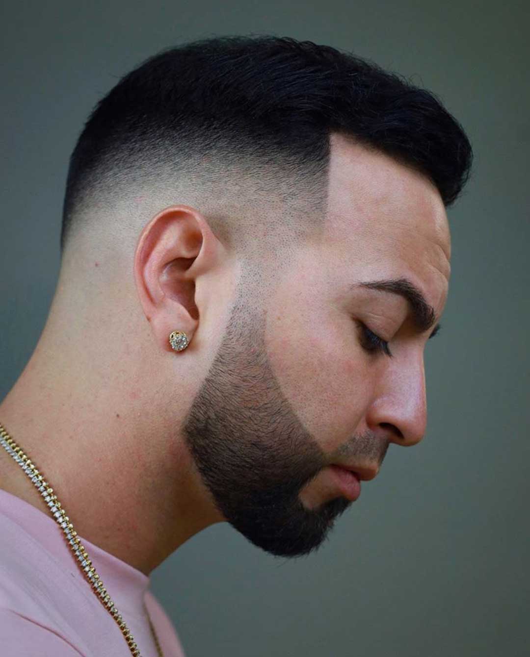 Comb Over High Fade
