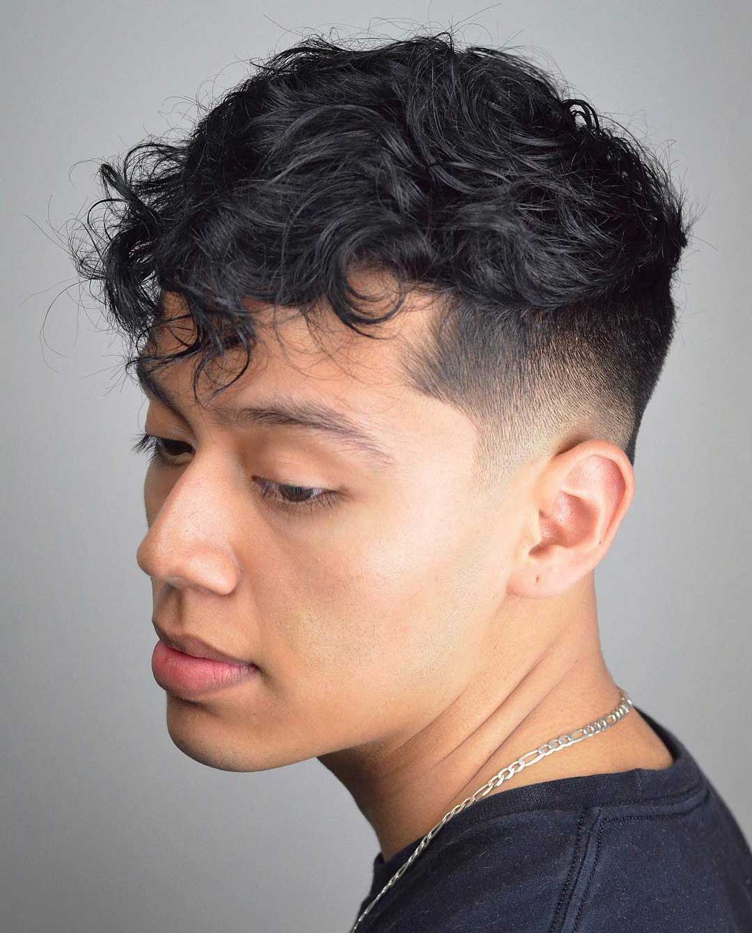 Messy Top with Low Fade