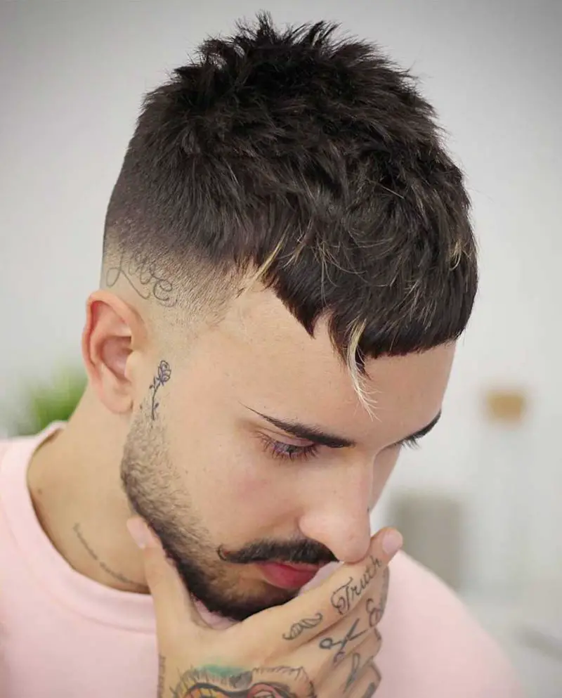 47 Low Fade Dyed Tips - Suit Who