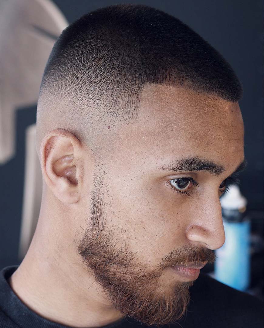 Buzz Cut with Fade