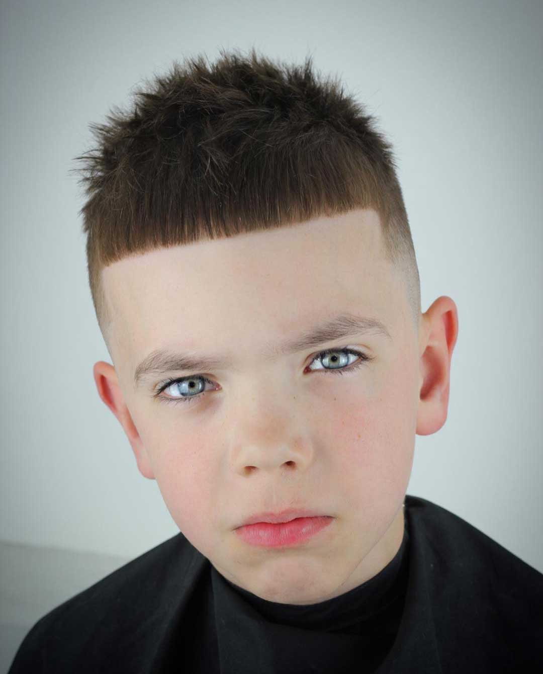 Short and Spiky Haircut for Boy