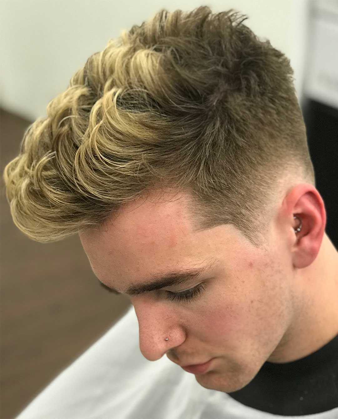 Faux Hawk Fade