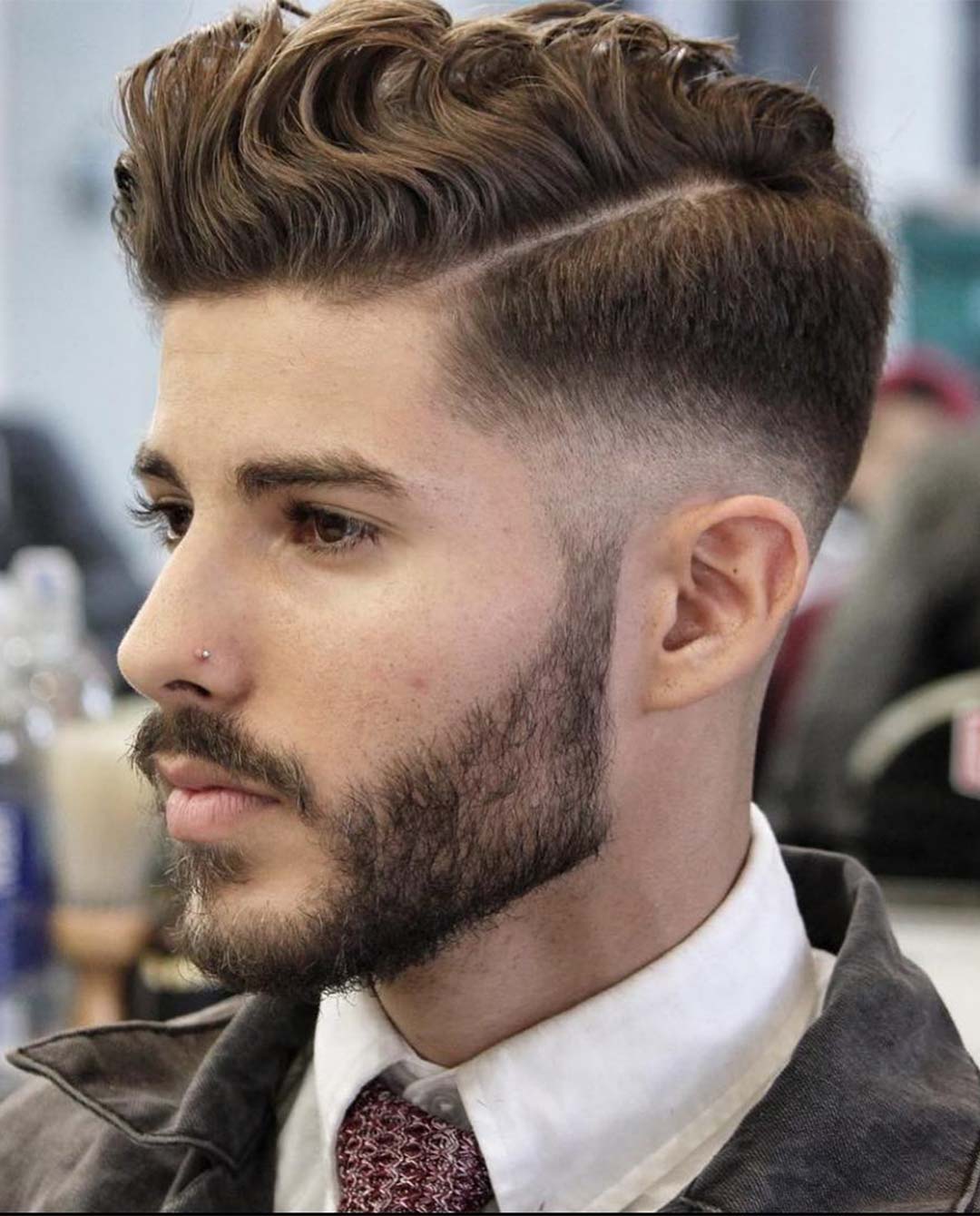 Top Image Mens Hairstyle Wavy Hair Thptnganamst Edu Vn