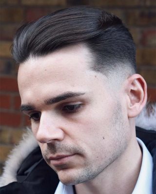 8 Classic Haircut With Drop Fade 320x397 