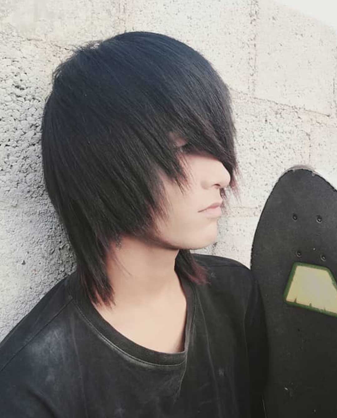 9 Hoody Top Emo Hairstyle 