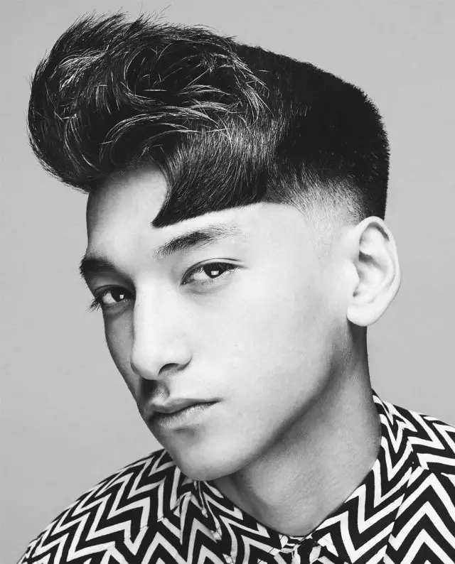 Voluminous Style + High Shape Blur-Taper Fade: +72 Stylish Taper Haircuts For Men In 2023