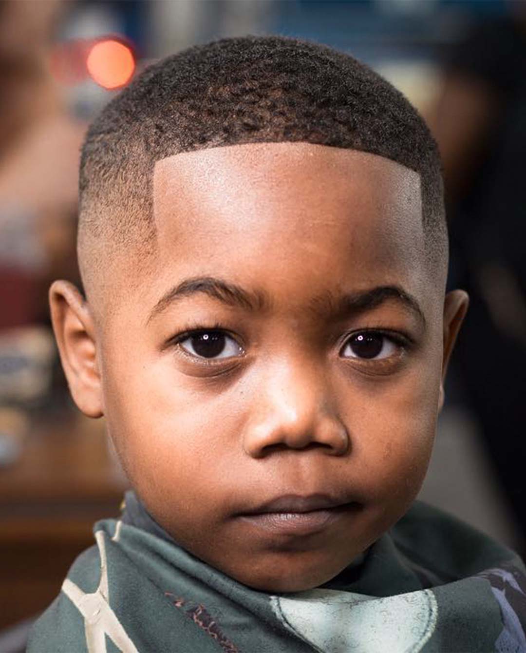 Cute Little Boy Buzz Cut