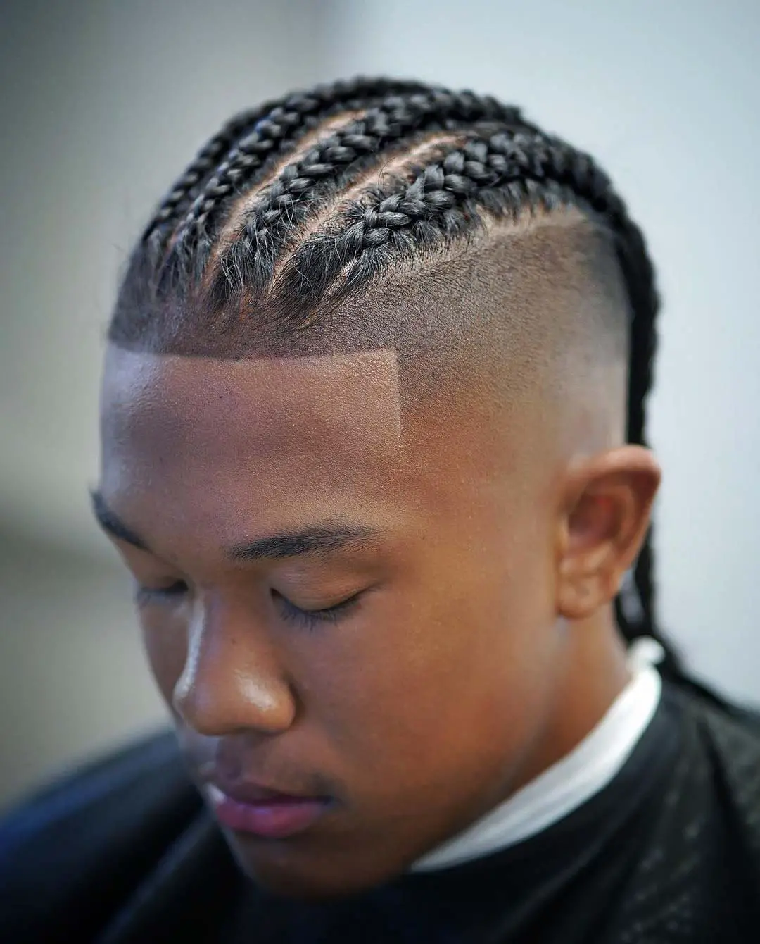 Cornrow Haircut for Black Boy