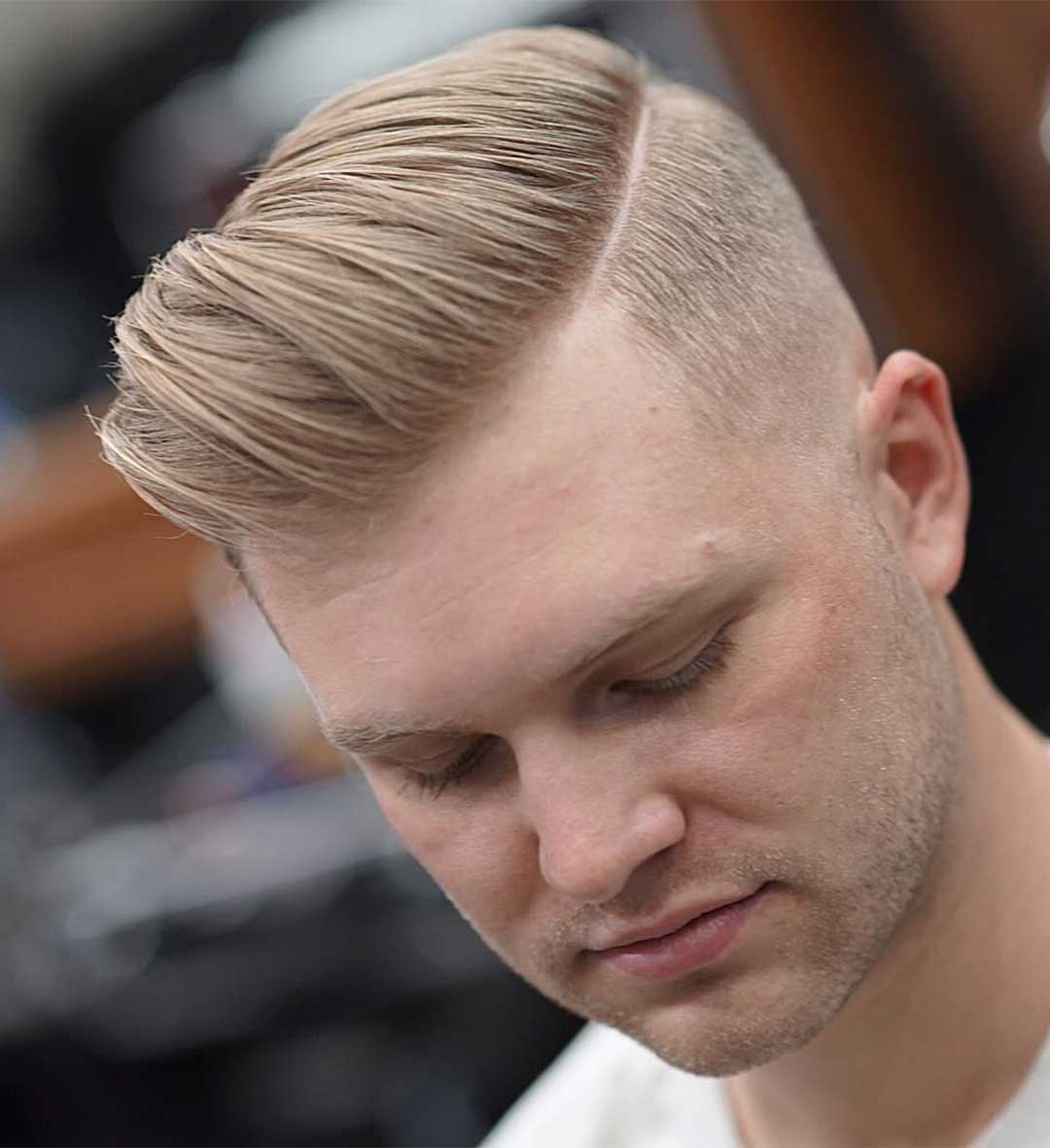 High Fade Haircut Men