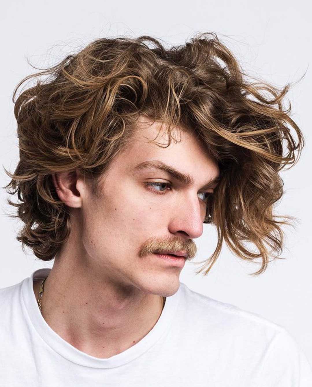 Long Wavy Hair for Men