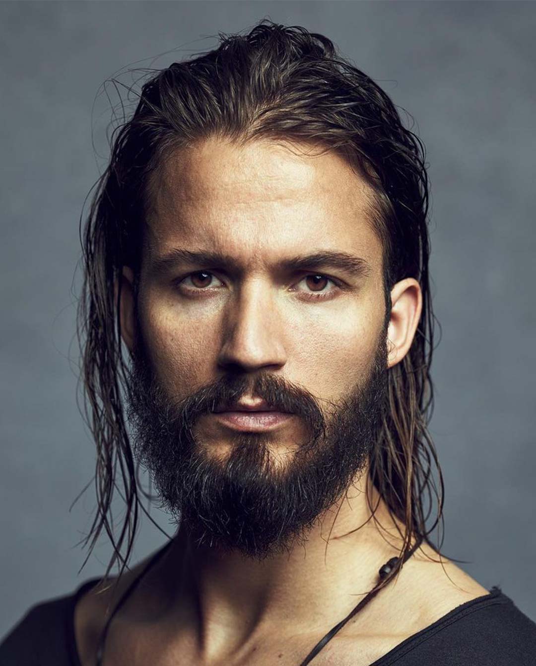 Long and Wet Hair for Men