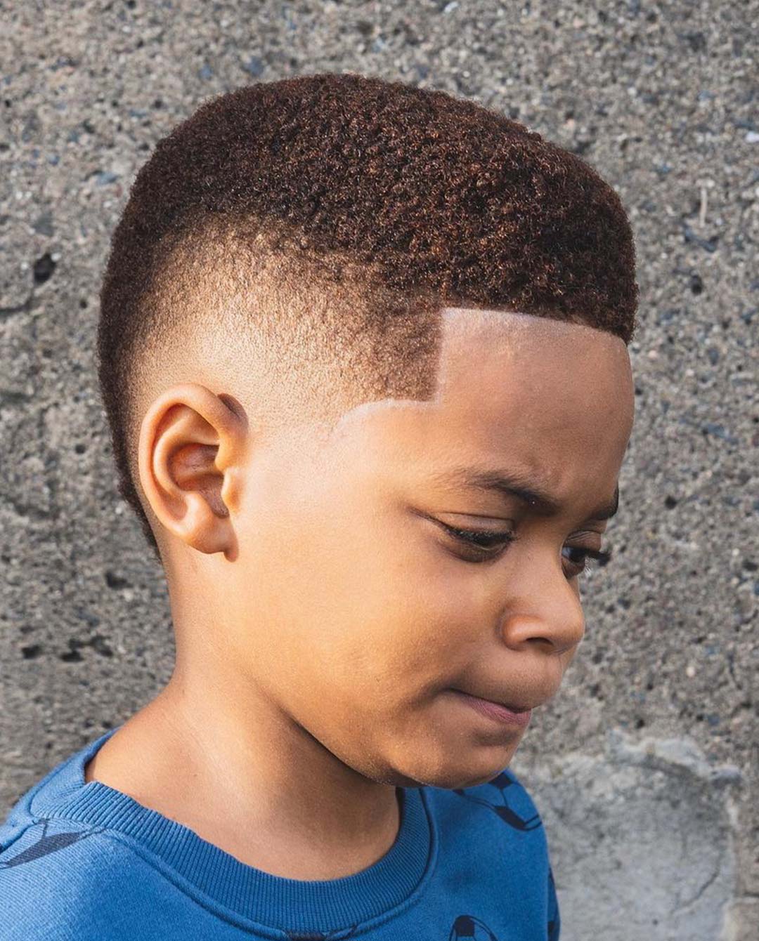 Black Boys Mohawk Fade