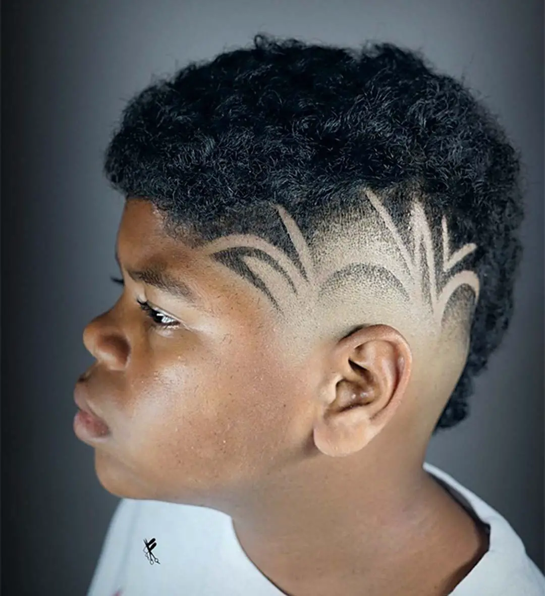 Hairstyles For Mens And Boys. Black Hairs. Brown boy Backside. Slob Style.  Latest Design Stock Photo | Adobe Stock
