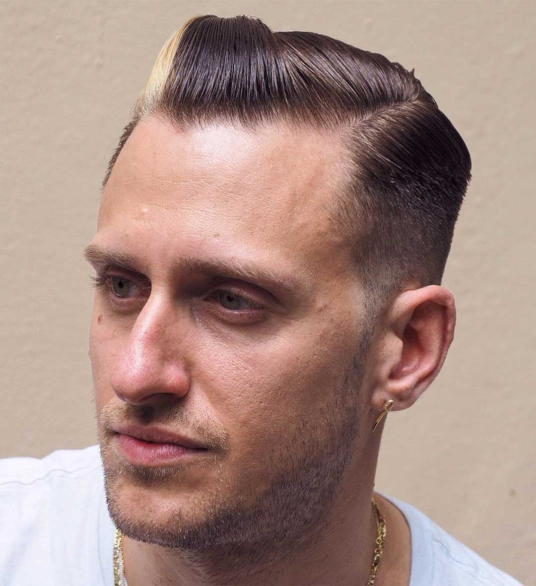 Short Comb Over Fade