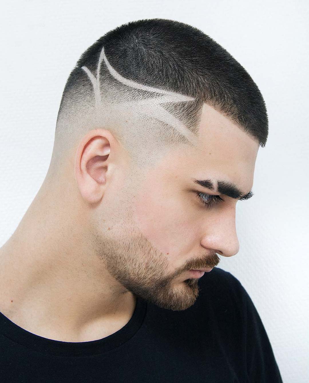 Short Cut for Men with Design