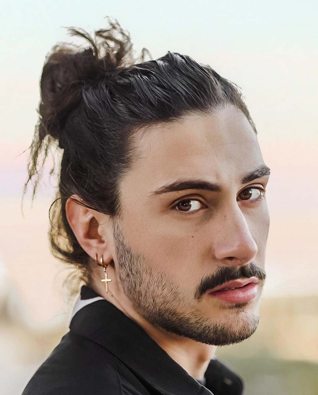 Man Bun Haircut for Men