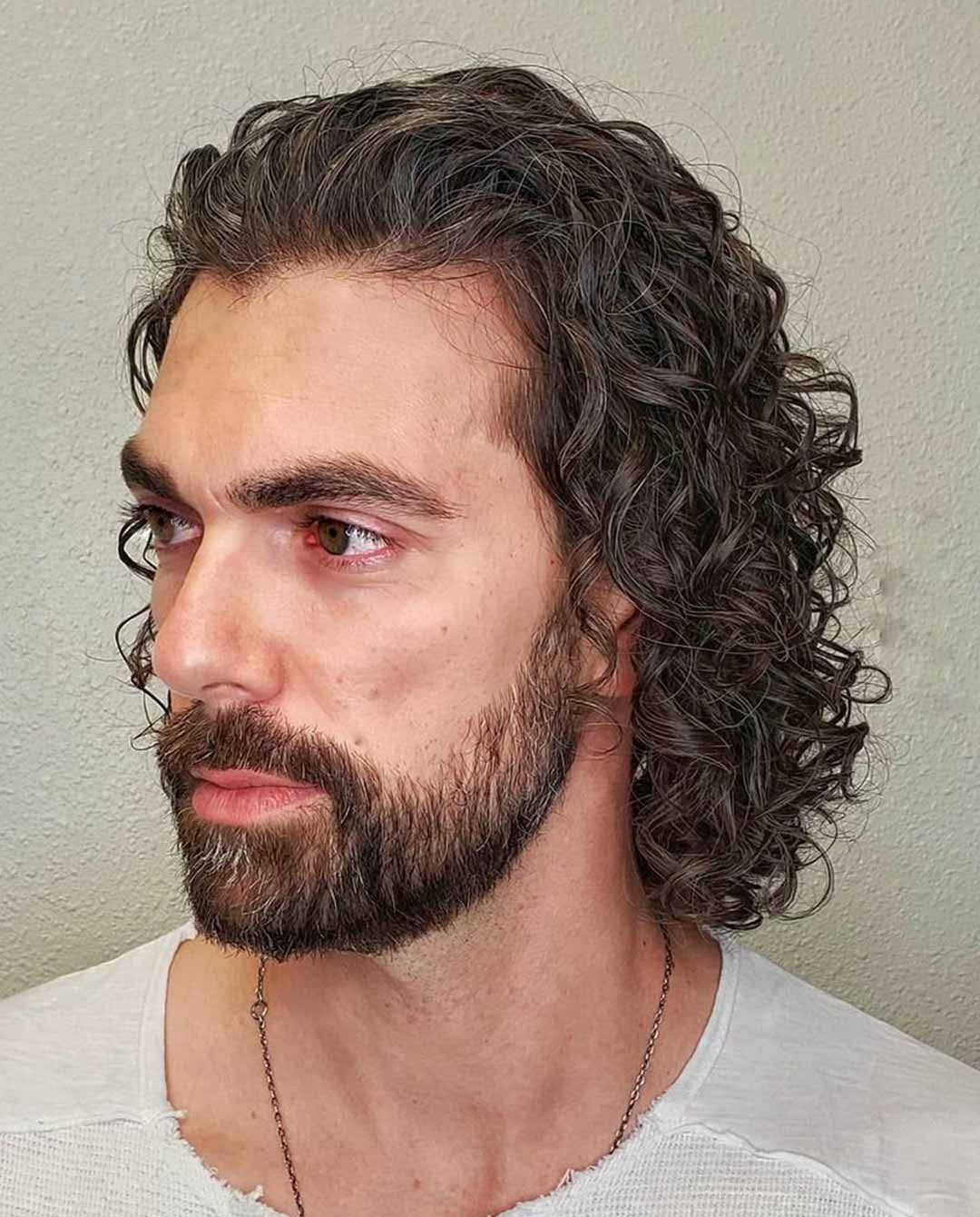 Haircuts For Men With Long Curly Hair