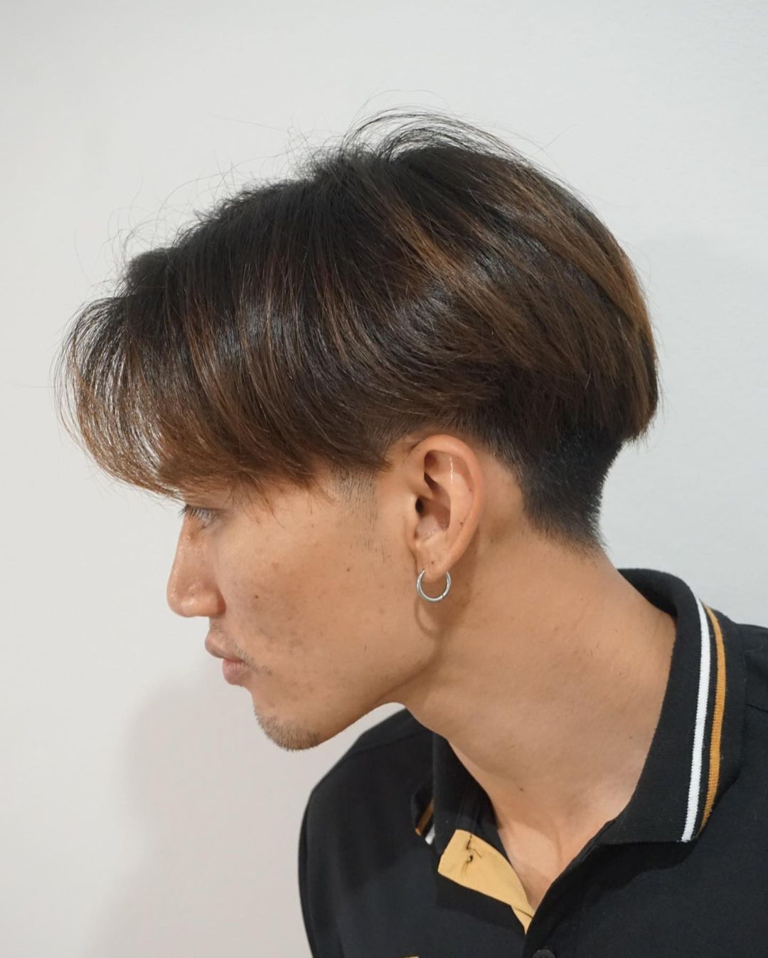 Two Block Hair style with Center Part-Two Block Haircut Ideas + Advice To Style KPOP Hairstyle