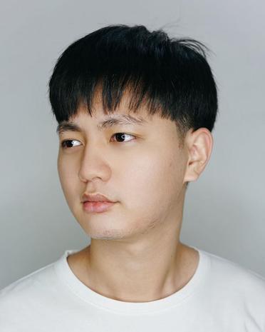 Image of Two-Block Haircut for oval face Korean boy